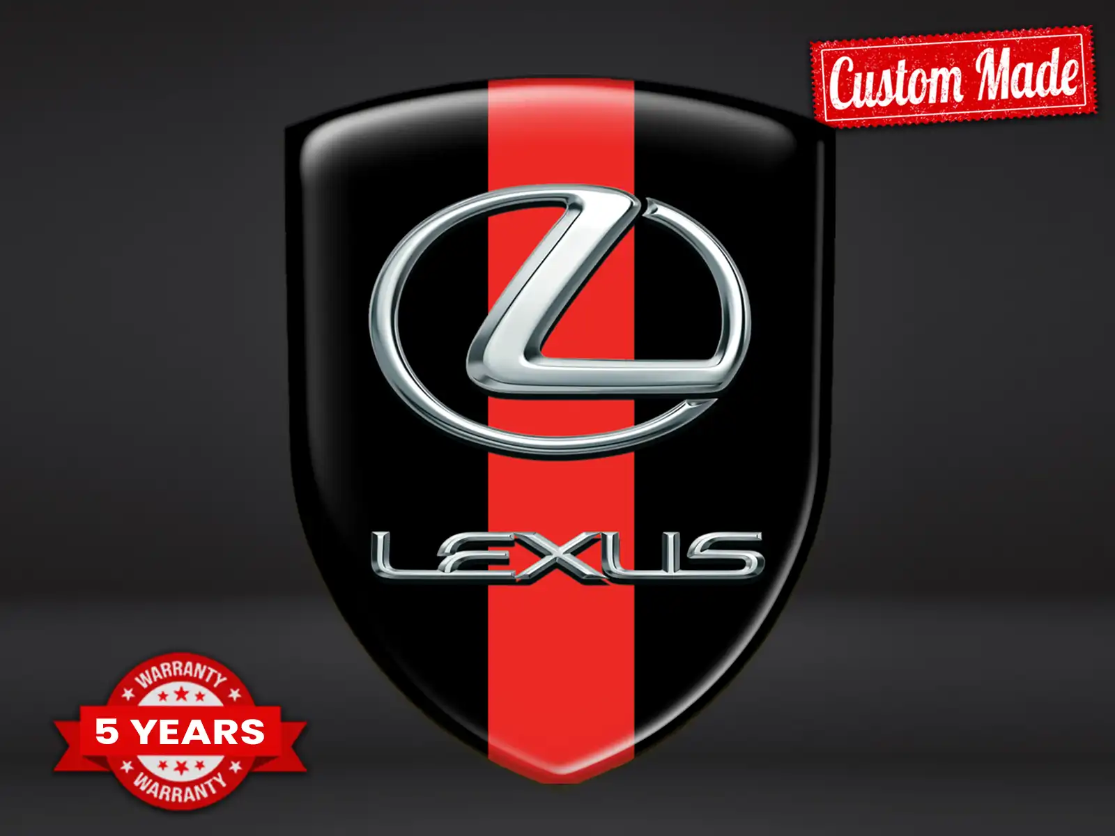 Lexus Sticker Porte Auto Résistant Limité Qualité